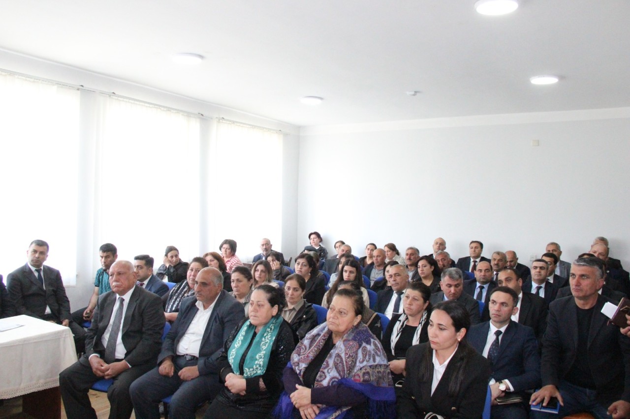 Goranboyda növbəti səyyar qəbul keçirildi - FOTOLAR